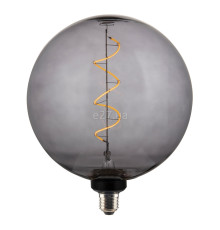 Лампа світлодіодна Markslojd 108723 Globe Bulb E27 4W Soft LED 200 Smoke, 4W 1800К E27, 360°