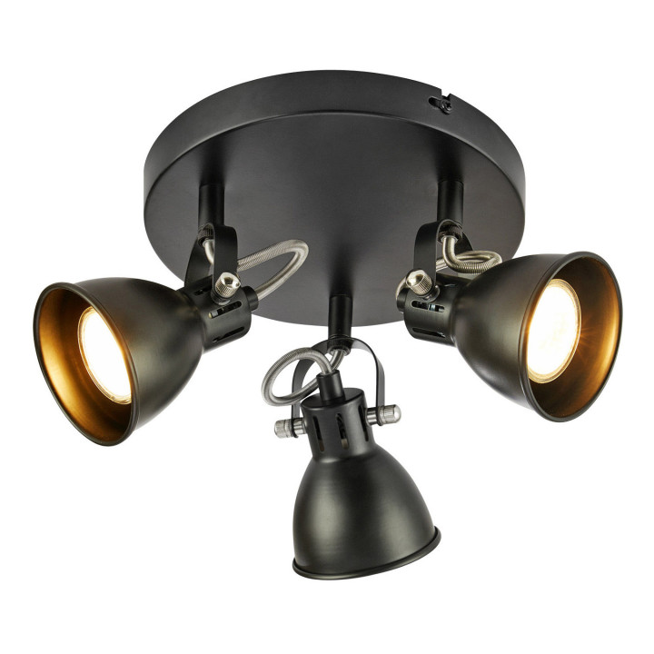 Спот Markslojd 108847 MION Ceiling 3L Matt Black · Markslojd · markslojd-108847