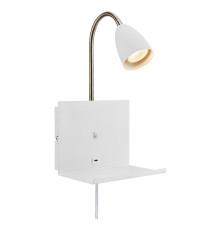 Бра Markslojd 108856 CUARTO Wall 1L White