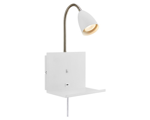 Бра Markslojd 108856 CUARTO Wall 1L White