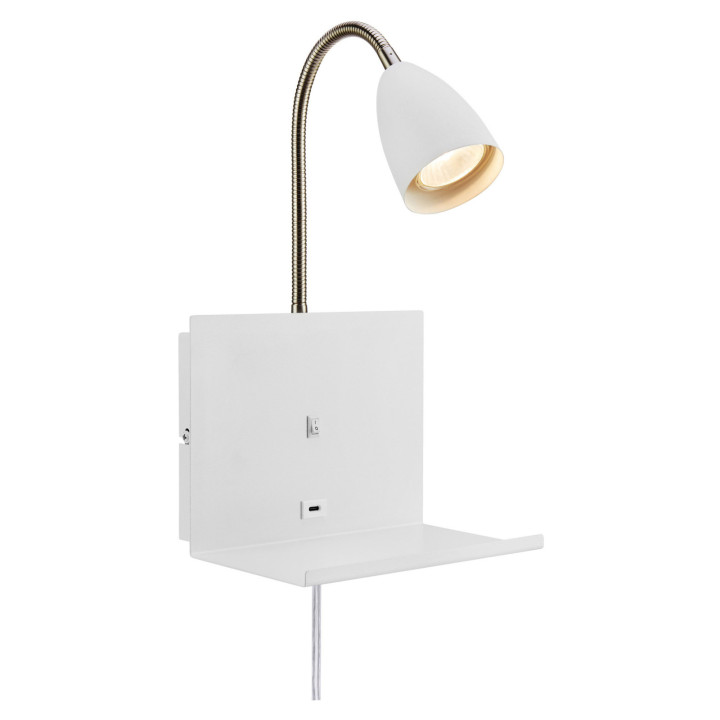 Бра Markslojd 108856 CUARTO Wall 1L White · Markslojd · markslojd-108856