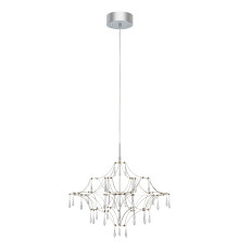 Люстра Markslojd 108869 EFESOS Chandelier 60cm Steel/Clear, 14 Вт, 470 лм, 3000K