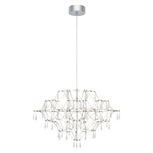 Люстра Markslojd 108870 EFESOS Chandelier 80cm Steel/Clear, 25 Вт, 815 лм, 3000K · Markslojd · markslojd-108870