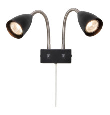 Бра Markslojd 108901 CIRO Wall 2L Black/Steel