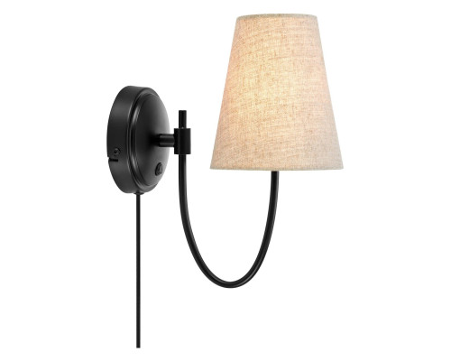 Бра Markslojd 108907 AMAR Wall Beige/Black
