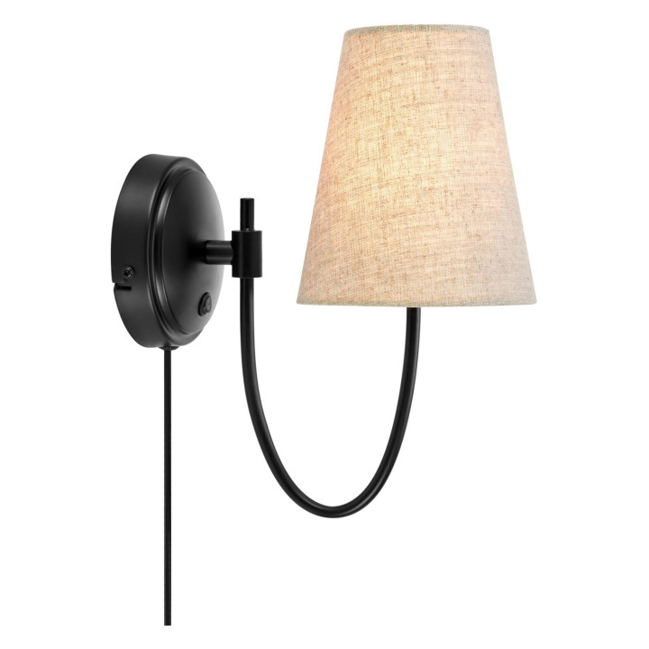 Бра Markslojd 108907 AMAR Wall Beige/Black · Markslojd · markslojd-108907