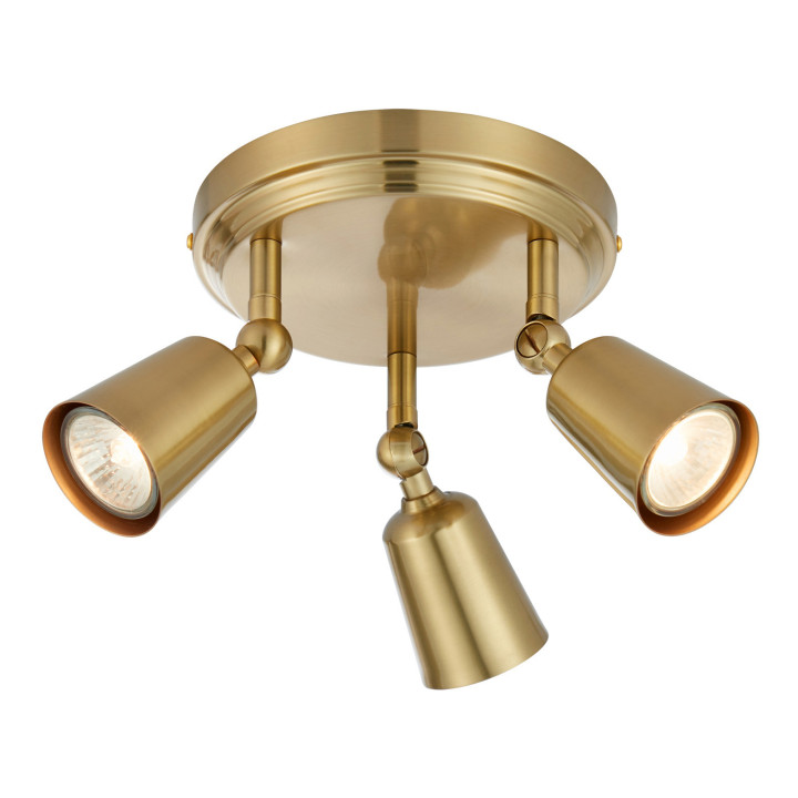 Спот Markslojd 108980 TINY Ceiling 3L Brass · Markslojd · markslojd-108980