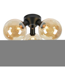Люстра Markslojd 108997 ARTIS Ceiling 3L Amber/Black