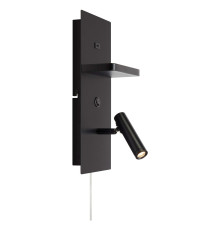Бра Markslojd 109018 CARICA Wall 1L LED Black, 4 Вт, 125 лм, 3000K