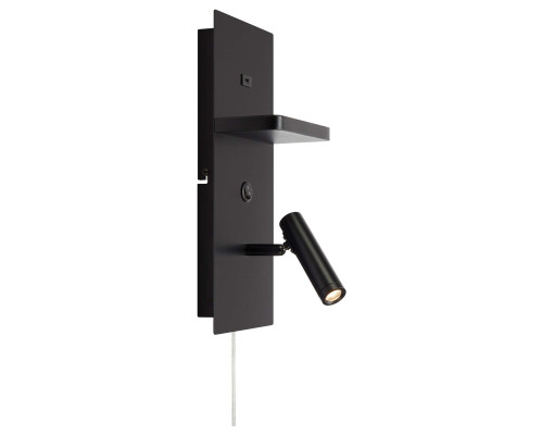Бра Markslojd 109018 CARICA Wall 1L LED Black, 4 Вт, 125 лм, 3000K