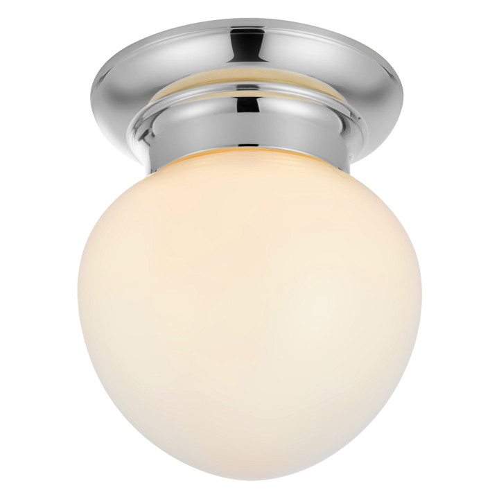 Люстра Markslojd 109029 RONDA Ceiling 1L White/Chrome IP44 · Markslojd · markslojd-109029