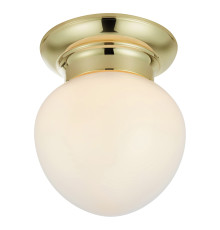 Люстра Markslojd 109030 RONDA Ceiling 1L White/Brass IP44
