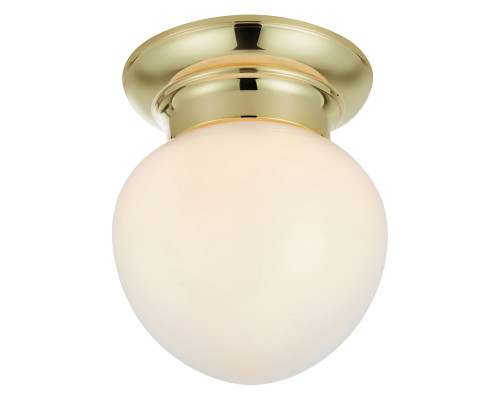 Люстра Markslojd 109030 RONDA Ceiling 1L White/Brass IP44