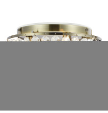 Люстра Markslojd 109031 ESTELLE Ceiling 3L Antique Brass/Mc IP44