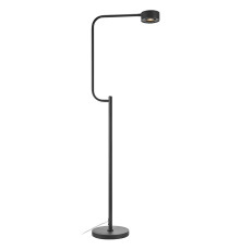 Торшер Markslojd 109175 HUGO Floor 1L Black, 5 Вт, 400 лм, 3000K