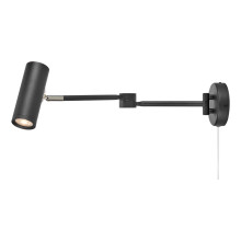 Бра Markslojd 109181 ARLO Wall 1L Black, 4.9 Вт, 450 лм, 3000K · Markslojd · markslojd-109181