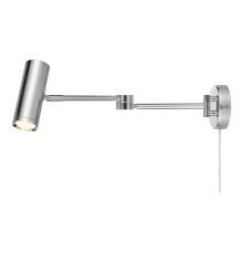 Бра Markslojd 109182 ARLO Wall 1L Chrome, 4.9 Вт, 450 лм, 3000K