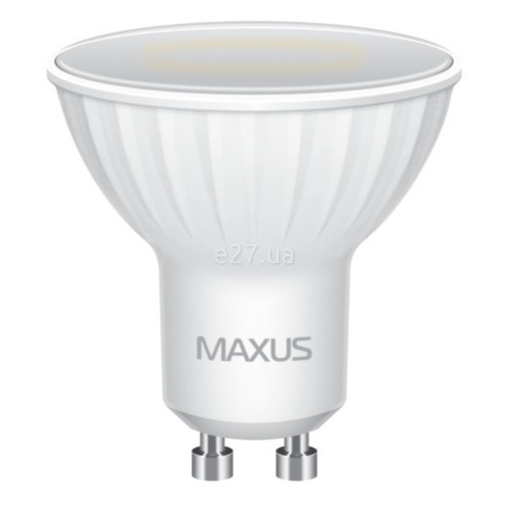 Лампа світлодіодна Maxus 1-LED-516 , MR16 5W 4100K GU10 · MAXUS · maxus-1-led-516