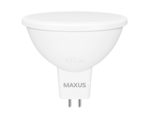 Лампа світлодіодна Maxus 1-LED-712 , MR16 5W 4100K GU5.3, 120°