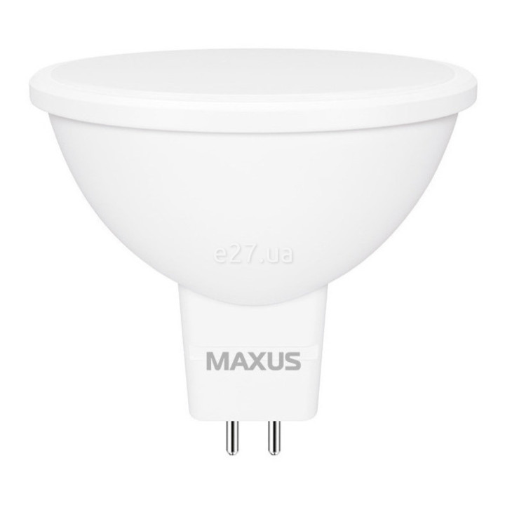 Лампа світлодіодна Maxus 1-LED-712 , MR16 5W 4100K GU5.3, 120° · MAXUS · maxus-1-led-712