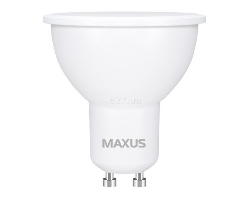 Лампа світлодіодна Maxus 1-LED-720 , MR16 7W 4100K GU10, 120°