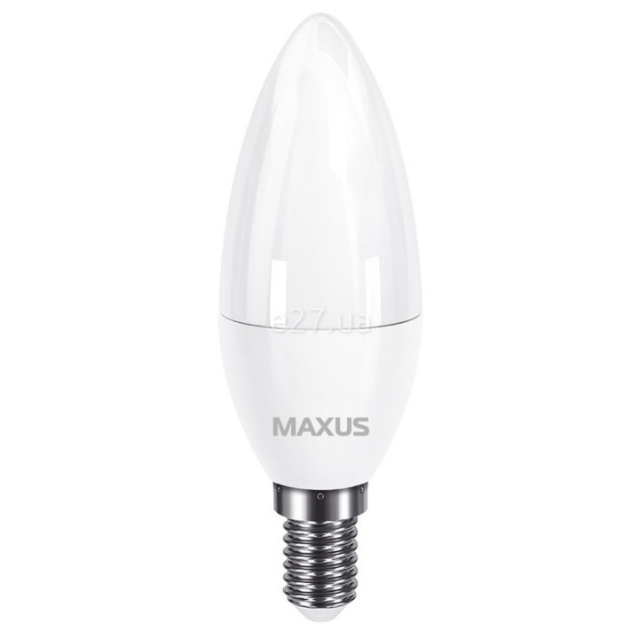 Лампа світлодіодна Maxus 1-LED-732 , C37 5W 4100K E14, 270° · MAXUS · maxus-1-led-732