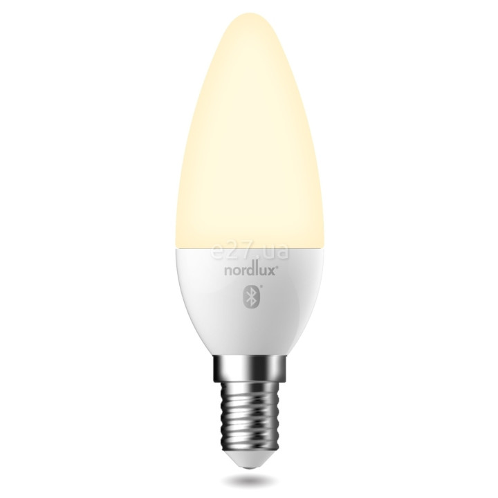 Лампа світлодіодна Nordlux 2070021401 Smart E14 C35 Light Bulb Opal White, C35 2200-6500K E14 · Nordlux · nordlux-2070021401