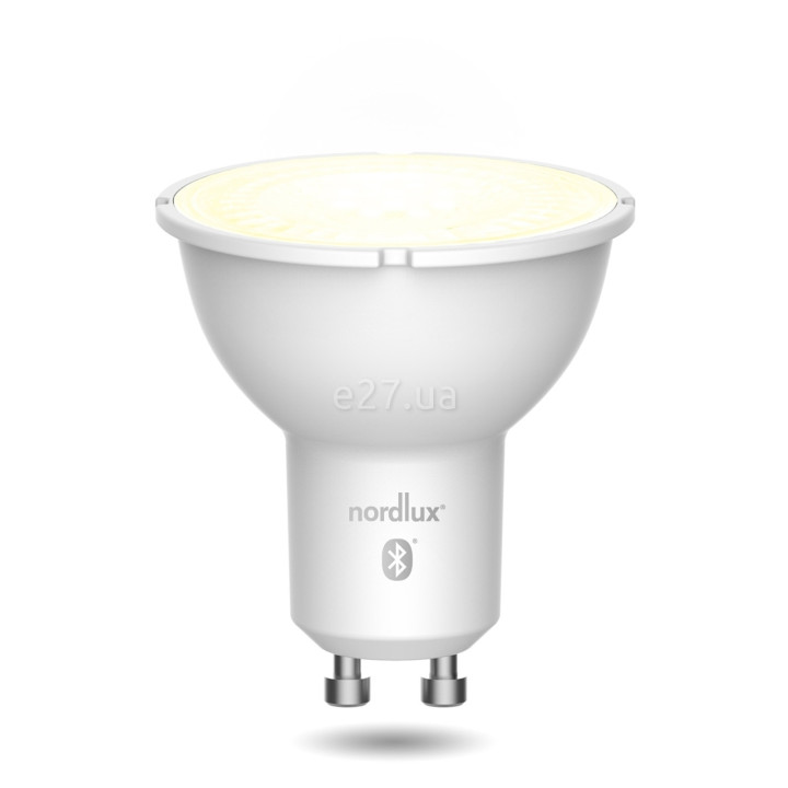 Лампа світлодіодна Nordlux 2070041000 Smart GU10 2-Kit Light Bulb Opal White, MR16 4.7W 2200-6500K GU10 (набір з 2шт.) · Nordlux · nordlux-2070041000