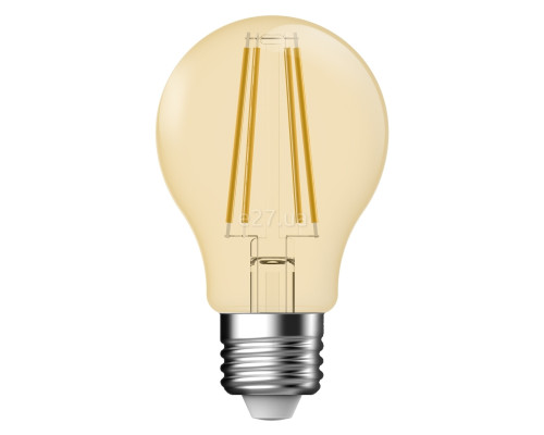 Лампа світлодіодна Nordlux 2080012758 E27 A60 Deco Dim Light Bulb Goldcolor, A60 4.2W 2500K E27 Dimmable, 360°