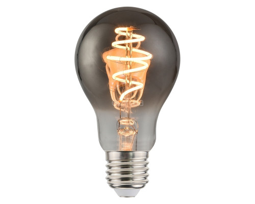 Лампа світлодіодна Nordlux 2080032747 E27 A60 Deco Dim Light Bulb Smoked, A60 4.5W 1800K E27 Dimmable, 360°