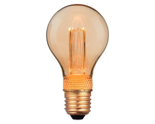 Лампа світлодіодна Nordlux 2080042758 E27 A60 Deco Dim Light Bulb Goldcolor, A60 2.3W 1800K E27 Dimmable, 360°