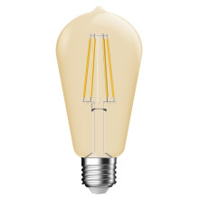 Лампа світлодіодна Nordlux 2080052758 E27 St64 Deco Dim Light Bulb Goldcolor, ST64 4.2W 2500K E27 Dimmable, 360° · Nordlux · nordlux-2080052758