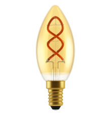 Лампа світлодіодна Nordlux 2080101458 E14 C35 Deco Dim Light Bulb Goldcolor, C35 3W 2200K E14 Dimmable, 360°
