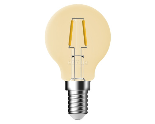 Лампа світлодіодна Nordlux 2080161458 E14 G45 Deco Dim Light Bulb Goldcolor, G45 4.2W 2500K E14 Dimmable, 360°