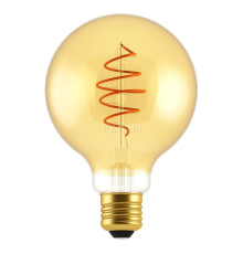 Лампа світлодіодна Nordlux 2080182758 E27 G95 Deco Dim Light Bulb Goldcolor, G95 4.9W 2200K E27 Dimmable, 360°