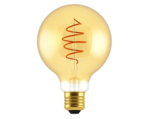 Лампа світлодіодна Nordlux 2080182758 E27 G95 Deco Dim Light Bulb Goldcolor, G95 4.9W 2200K E27 Dimmable, 360°
