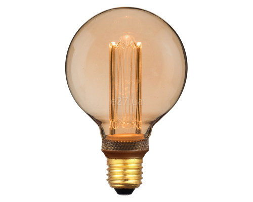 Лампа світлодіодна Nordlux 2080202758 E27 G95 Deco Dim Light Bulb Goldcolor, G95 3.5W 1800K E27 Dimmable, 360°