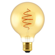 Лампа світлодіодна Nordlux 2080222758 E27 G125 Deco Dim Light Bulb Goldcolor, G125 4.9W 2200K E27 Dimmable, 360° · Nordlux · nordlux-2080222758