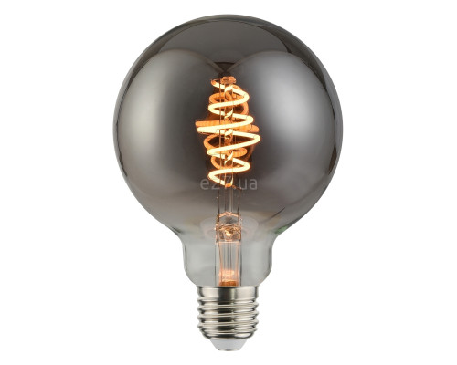 Лампа світлодіодна Nordlux 2080232747 E27 G125 Deco Dim Light Bulb Smoked, G125 4.5W 1800K E27 Dimmable, 360°
