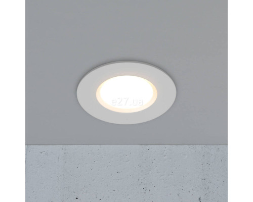 Точковий світильник Nordlux 2110370101 Siege 1-Kit White, 4.7 Вт, 345 лм, 3000K