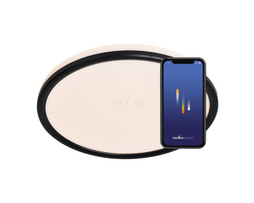 Стельовий світильник Nordlux 2110826103 Liva Smart RGB Black, 21 Вт, 2100 лм, 2700K-6500K