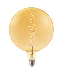 Лампа світлодіодна Nordlux 2170122747 Smart E27 G200 Deco Light Bulb Amber, G200 4.7W 2200K E27, 360°