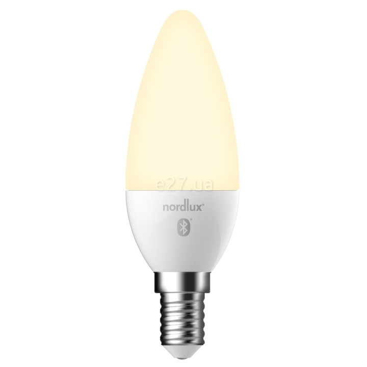 Лампа світлодіодна Nordlux 2170171401 Smart E14 Light Bulb White, C35 4.7W 2700K E14, 300° · Nordlux · nordlux-2170171401