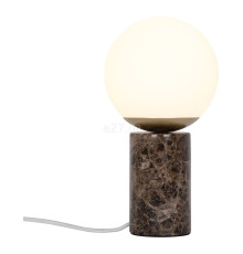 Настільна лампа Nordlux 2213575018 Lilly Table Marble Brown