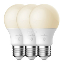 Лампа світлодіодна Nordlux 2270022701 Smart E27 Light Bulb Frosted, A60 7W 2200-6500K E27 (набір з 3шт.), 240° · Nordlux · nordlux-2270022701