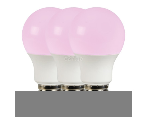 Лампа світлодіодна Nordlux 2270052701 Smart E27 Light Bulb Frosted, A60 8W 2200-6500K E27 (набір з 3шт.), 240°