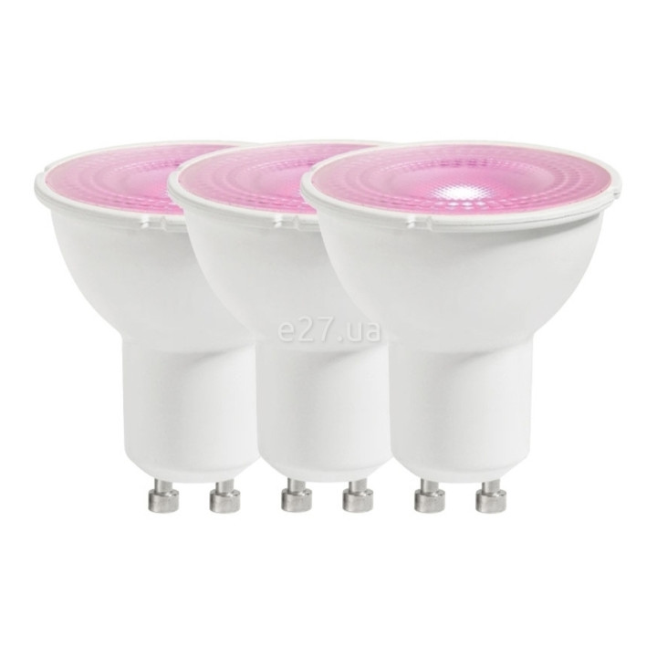 Лампа світлодіодна Nordlux 2270061000 Smart GU10 Light Bulb White, MR16 4.7W 2200-6500K GU10 (набір з 3шт.), 100° · Nordlux · nordlux-2270061000