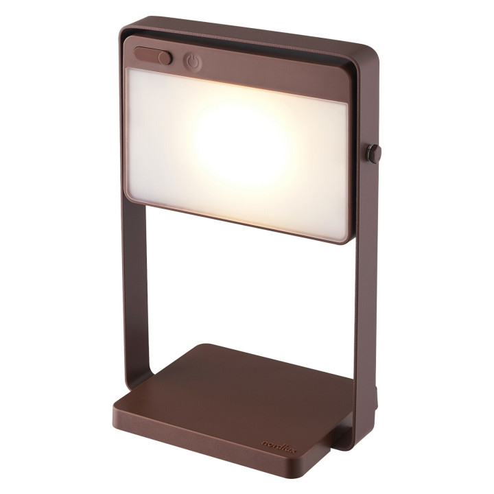 Настільна лампа Nordlux 2418035018 Saulio Solar | Battery light | Brown, 3.5 Вт, 200 лм, 3000K · Nordlux · nordlux-2418035018