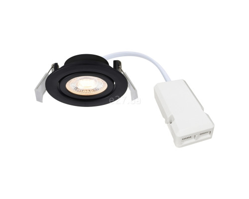 Точковий світильник Nordlux 2510300103 Monolo 1-Kit Black, 4.8 Вт, 450 лм, 3000K