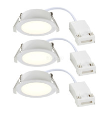 Точковий світильник Nordlux 2510400101 Olea 3-Kit White, 4.4 Вт, 345 лм, 2700K